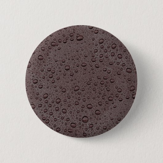 Maroon-Braunwasser-Tropfen Button (Vorderseite)