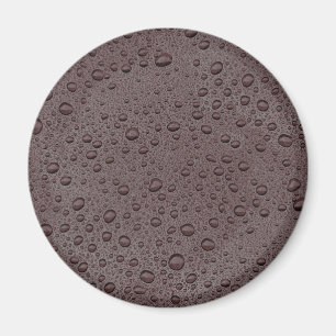 Maroon-Braunwasser-Tropfen Magnet