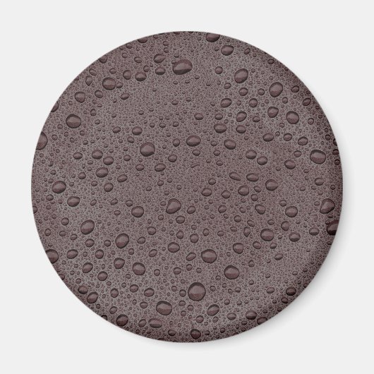 Maroon-Braunwasser-Tropfen Magnet (Vorne)