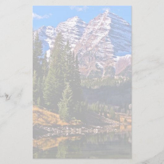 Maroon Briefpapier (Vorderseite)