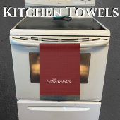 Maroon Burgundy Rust Red Solid Hintergrund Geschirrtuch