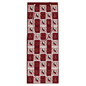 Maroon Cat - Wrapping Paper Geschenktüte Für Weinflaschen (Rückseite)