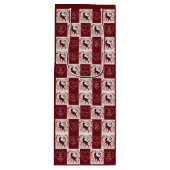 Maroon Cat - Wrapping Paper Geschenktüte Für Weinflaschen (Vorderseite)