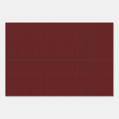 Maroon Cheer Hearts, Pom Poms, Megaphone Muster Geschenkpapier Set (Vorderseite 2)