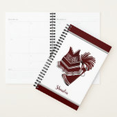 Maroon Cheerleader Planner Planer (Anzeige)