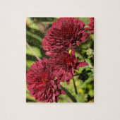 Maroon Chrysanthemums Puzzle (Vertikal)