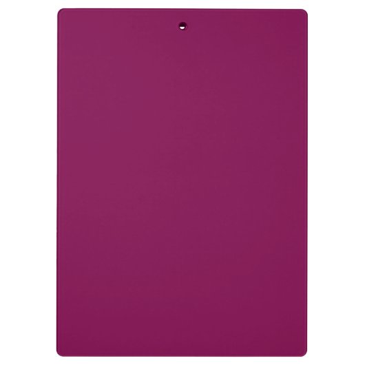 Maroon Clipboard Klemmbrett (Rückseite)