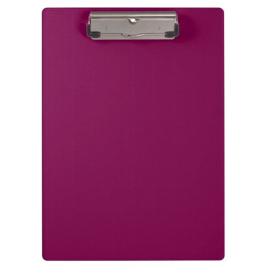 Maroon Clipboard Klemmbrett (Vorderseite)