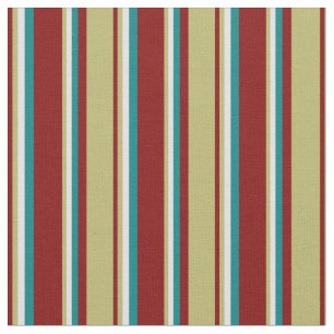 Maroon, Dark Khaki, Lavender und Aquamarin gefärbt Stoff