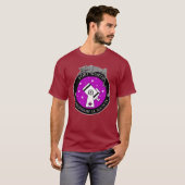 Maroon des Shirts für Offizielle Logos von Männern (Vorne ganz)