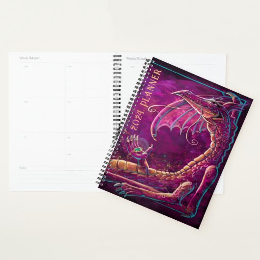 Maroon Dragon Planner Planer (Anzeige)