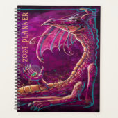 Maroon Dragon Planner Planer (Vorderseite)