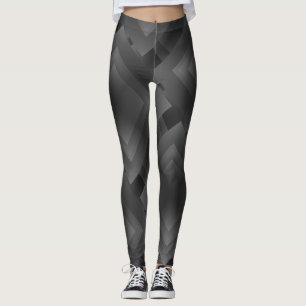Maroon Farbe geometrische einfache Design Leggings