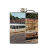 Maroon Flachmann (Rückseite)