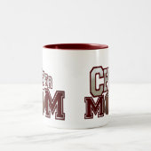 Maroon Football Cheer Mama Tasse (Mittel)