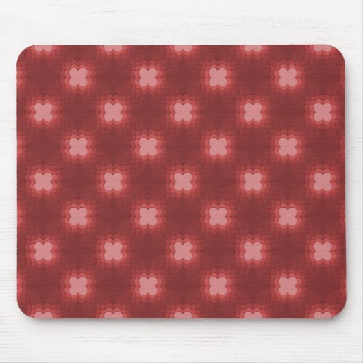 Maroon Funky Flair Mousepad (Vorne)