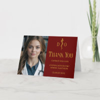 Maroon Gold Osteopathisches Doctor Foto