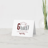 Maroon Grad (Vorderseite)