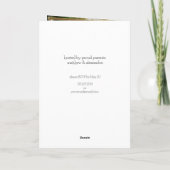 Maroon Graduation Cap Cowboy Boot Arrangement Einladung (Rückseite)