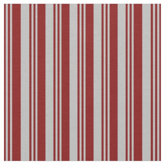 Maroon & Gray Lines Stoff (Nahaufnahme)