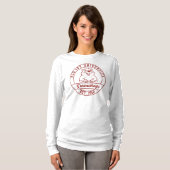 Maroon Groundhogs Langarm T-Shirt - Damen (Vorne ganz)