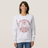 Maroon Groundhogs Light Sweatshirt - Damen (Vorne ganz)