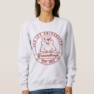 Maroon Groundhogs Light Sweatshirt - Damen