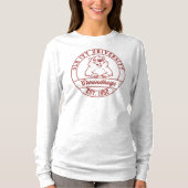 Maroon Groundhogs Long Sleeve T-shirt - Women's (Vorderseite)