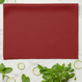 Maroon Kitchen Towel Geschirrtuch (Gefaltet)