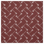 Maroon Lacrosse White Sticks Gemustert Stoff (Muster)