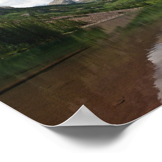 Maroon Lake Poster (Ecke)