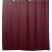 Maroon Leather Duschvorhang (Vorderseite)