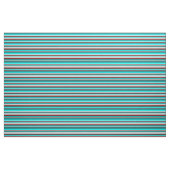 Maroon, Light Gray, Cyan & Dark Cyan farbig Stoff (Fat Quarter (45,7 x 55,9 cm))