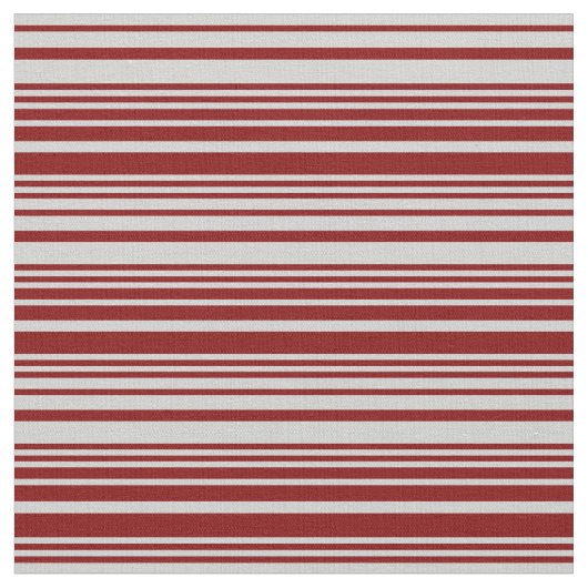 Maroon & Light Gray Streifen Muster Stoff (Nahaufnahme)