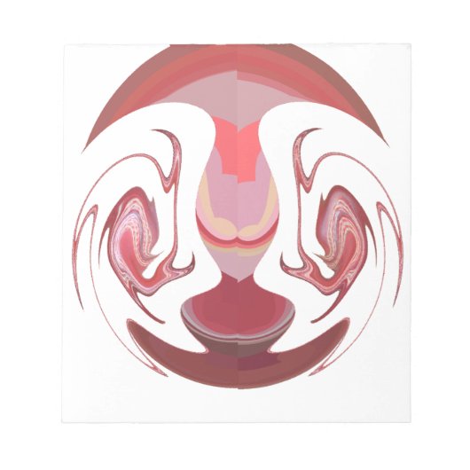 Maroon Majestät: Rustikale Strahlung in texturiert Notizblock (Vorderseite)