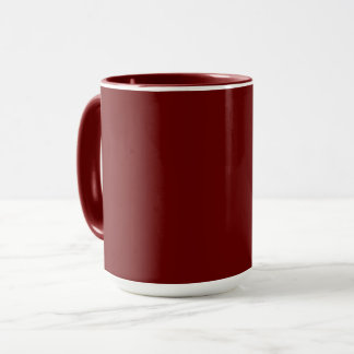 Maroon-maroon simply elegant tasse
