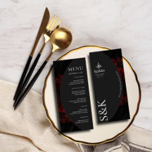 Maroon Minimal Elegante B&W Moderne Islamische Hoc