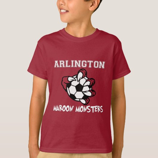 Maroon Monsters Kids Shirt (Vorderseite)