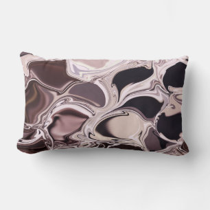 Maroon Moving Colors Marmor Browns and Tans Lendenkissen