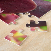 Maroon Orchids I Beautiful Red Floral Puzzle (Seite)