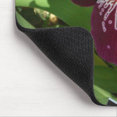 Maroon Orchids II Elegante Mousepad (Ecke)