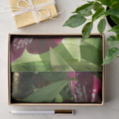 Maroon Orchids II Elegante Seidenpapier (Geschenk)