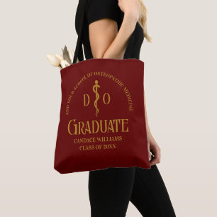 Maroon Osteopathic Medical School Abschluss Gift Tasche