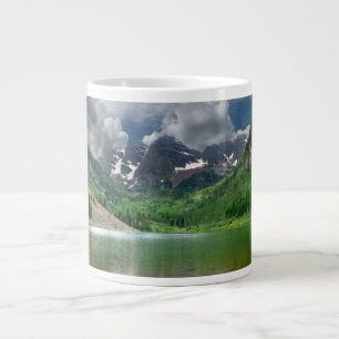 Maroon Peak / Lake in Aspen Colorado Jumbo-Tasse