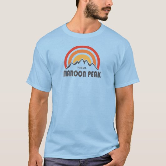 Maroon Peak T-Shirt (Vorderseite)