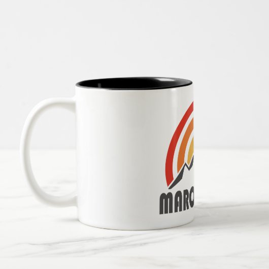 Maroon Peak Zweifarbige Tasse (Links)