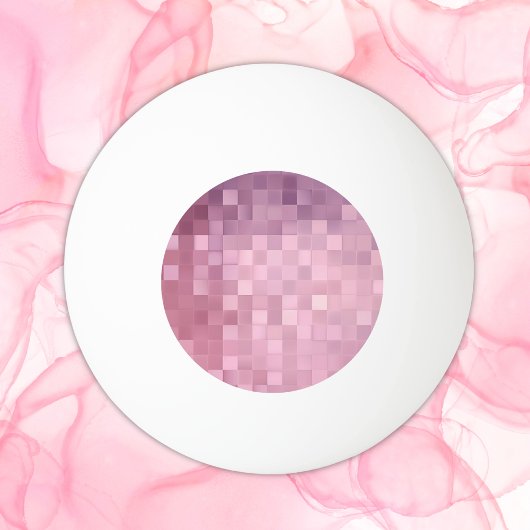 Maroon Pixel Art | Three Star Pong Pong Ball Tischtennisball