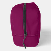 Maroon Print Cut Sew Toilettenbeutel Waschbeutel (Rechts)