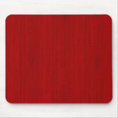 Maroon Red Bamboo Wood Grain Look Mousepad (Vorne)