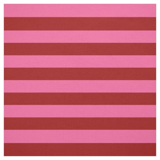 Maroon Red Pink Stripes Design Stoff (Muster)
